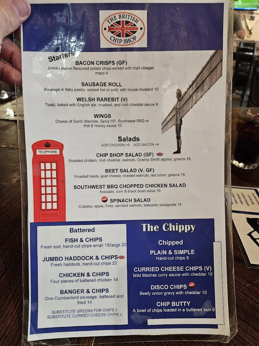 Menu The British Chip Shop-4