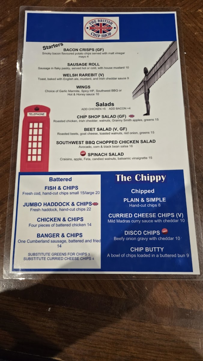 Menu The British Chip Shop-6
