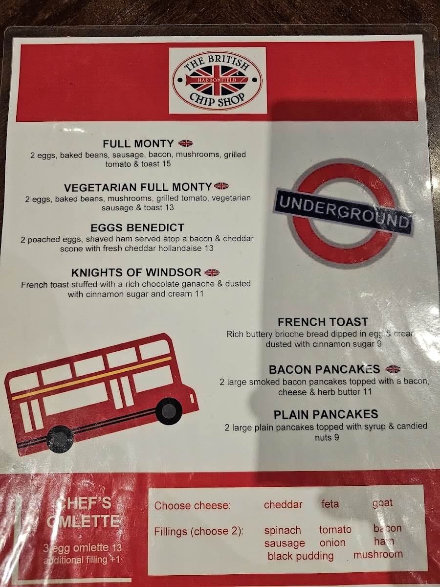 Menu The British Chip Shop-7