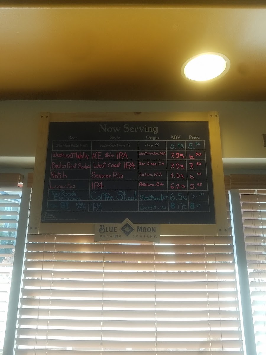 Menu The Brown Jug-5