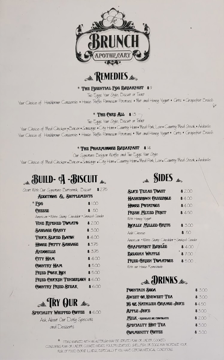Menu The Brunch Apothecary-10