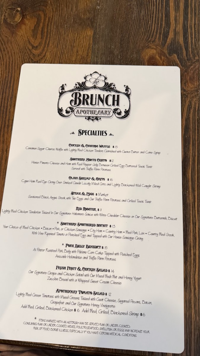 Menu The Brunch Apothecary-2