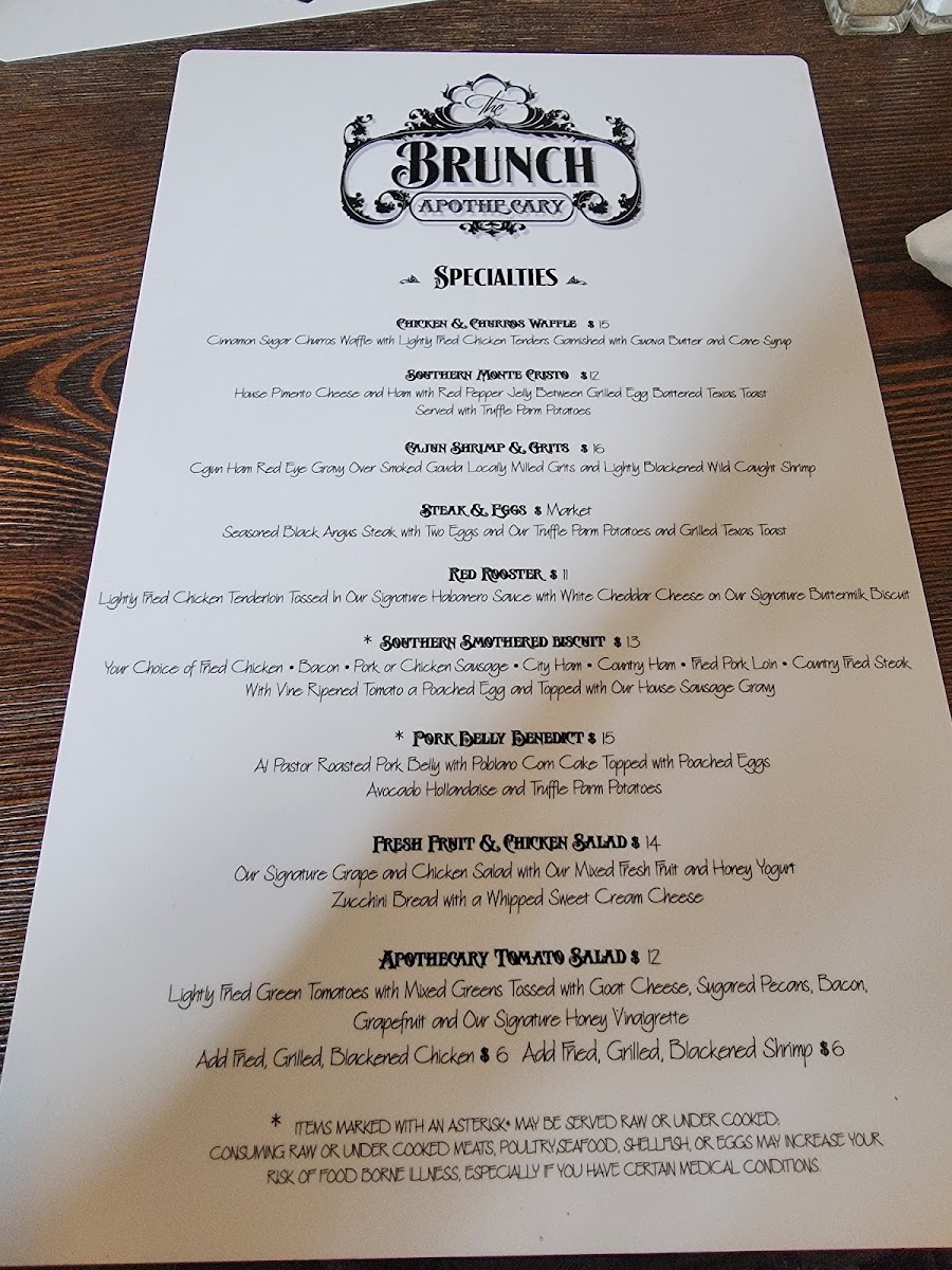 Menu The Brunch Apothecary-4