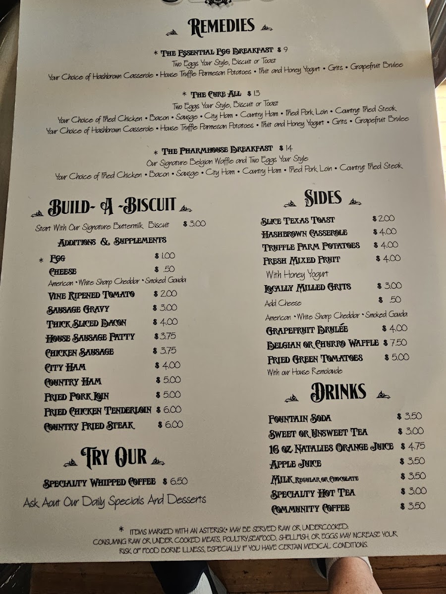 Menu The Brunch Apothecary-5