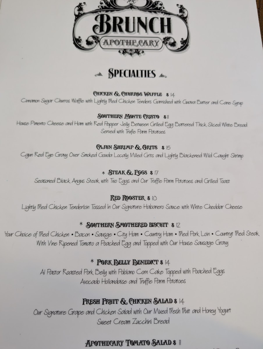 Menu The Brunch Apothecary-8
