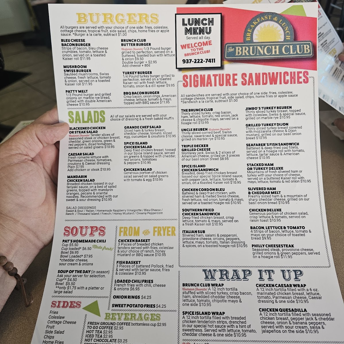 Menu The Brunch Club-6