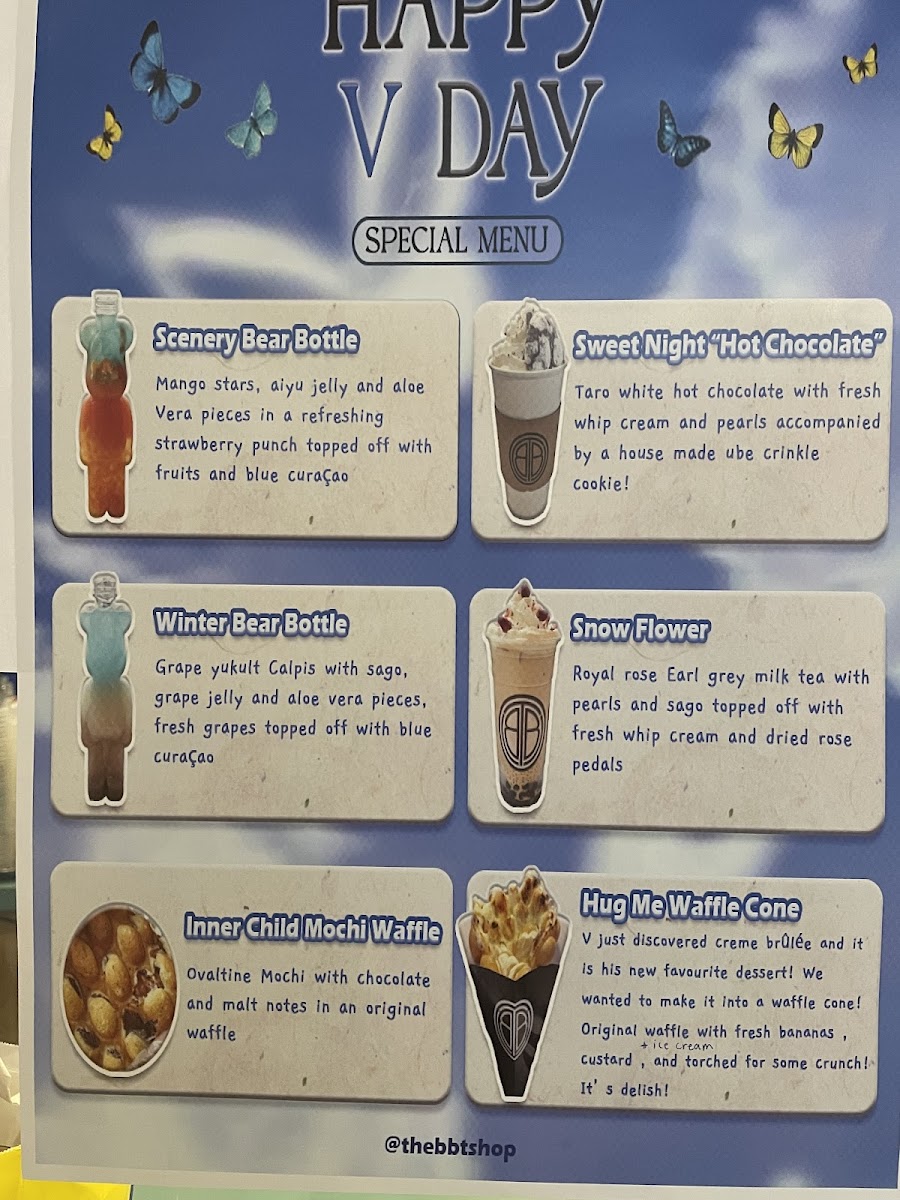 Menu The Bubble Tea Shop-4