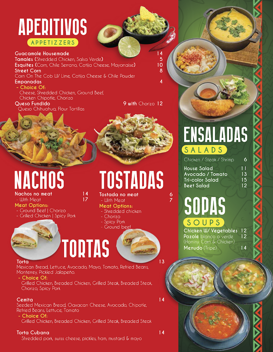 Menu The Burrito Poblano-3