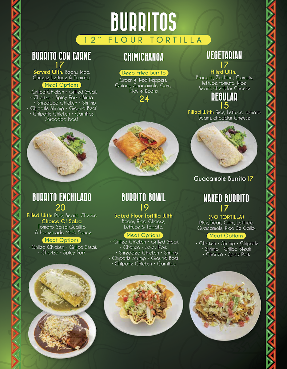Menu The Burrito Poblano-4