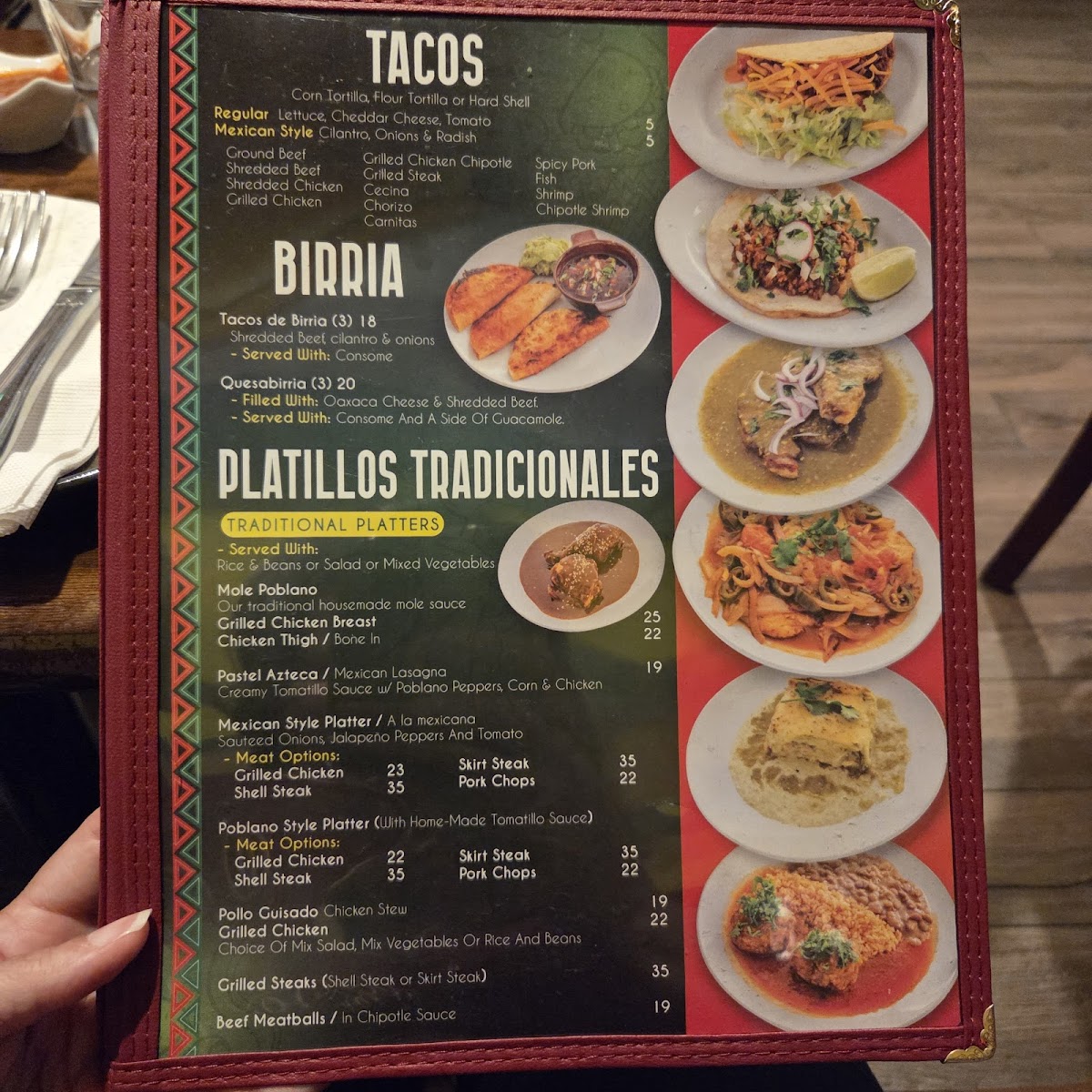 Menu The Burrito Poblano-7