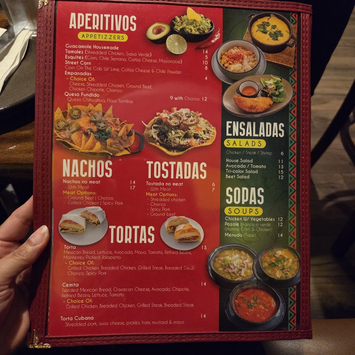 Menu The Burrito Poblano-9
