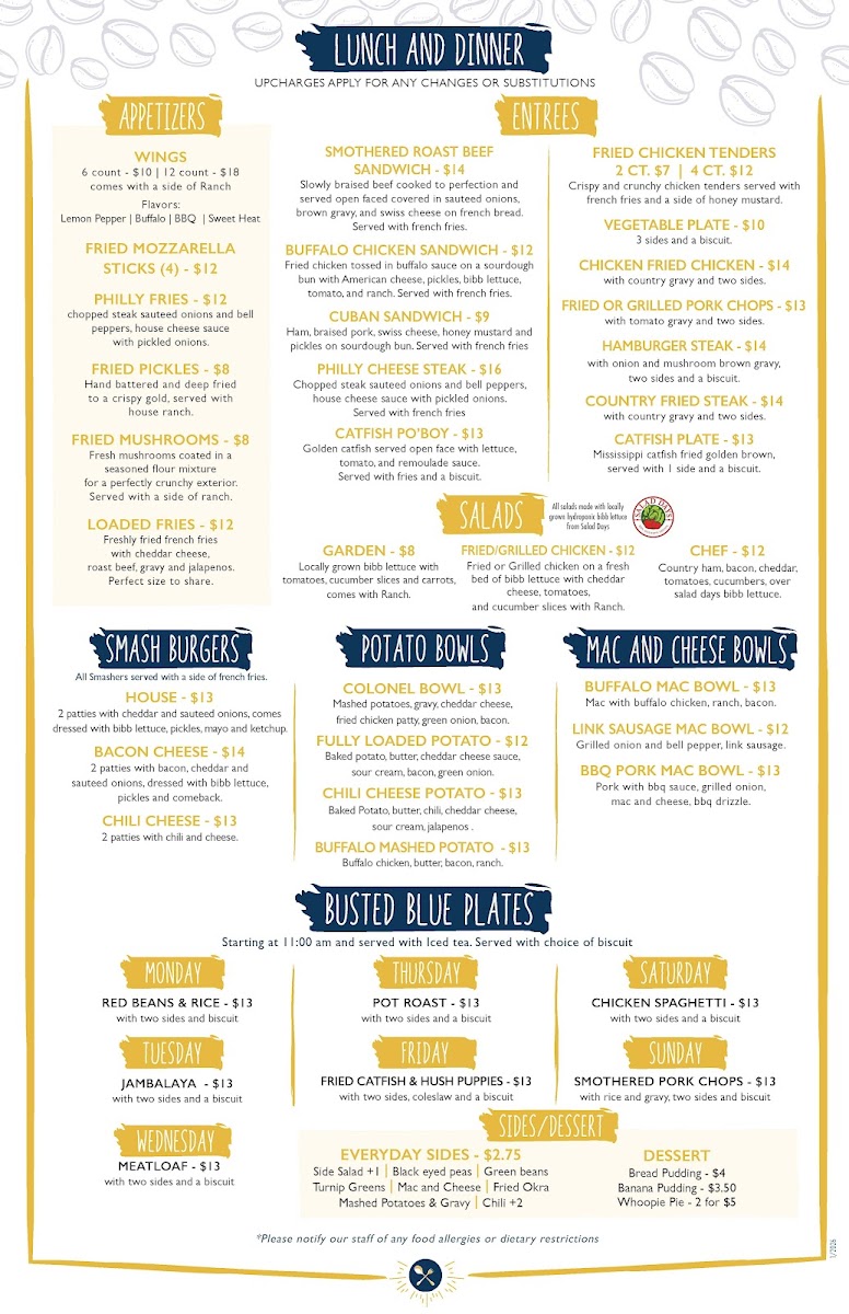 Menu The Busted Biscuit-1