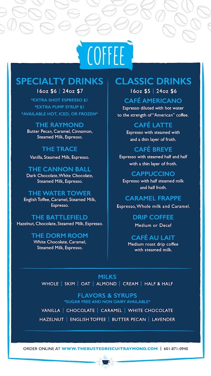 Menu The Busted Biscuit-3