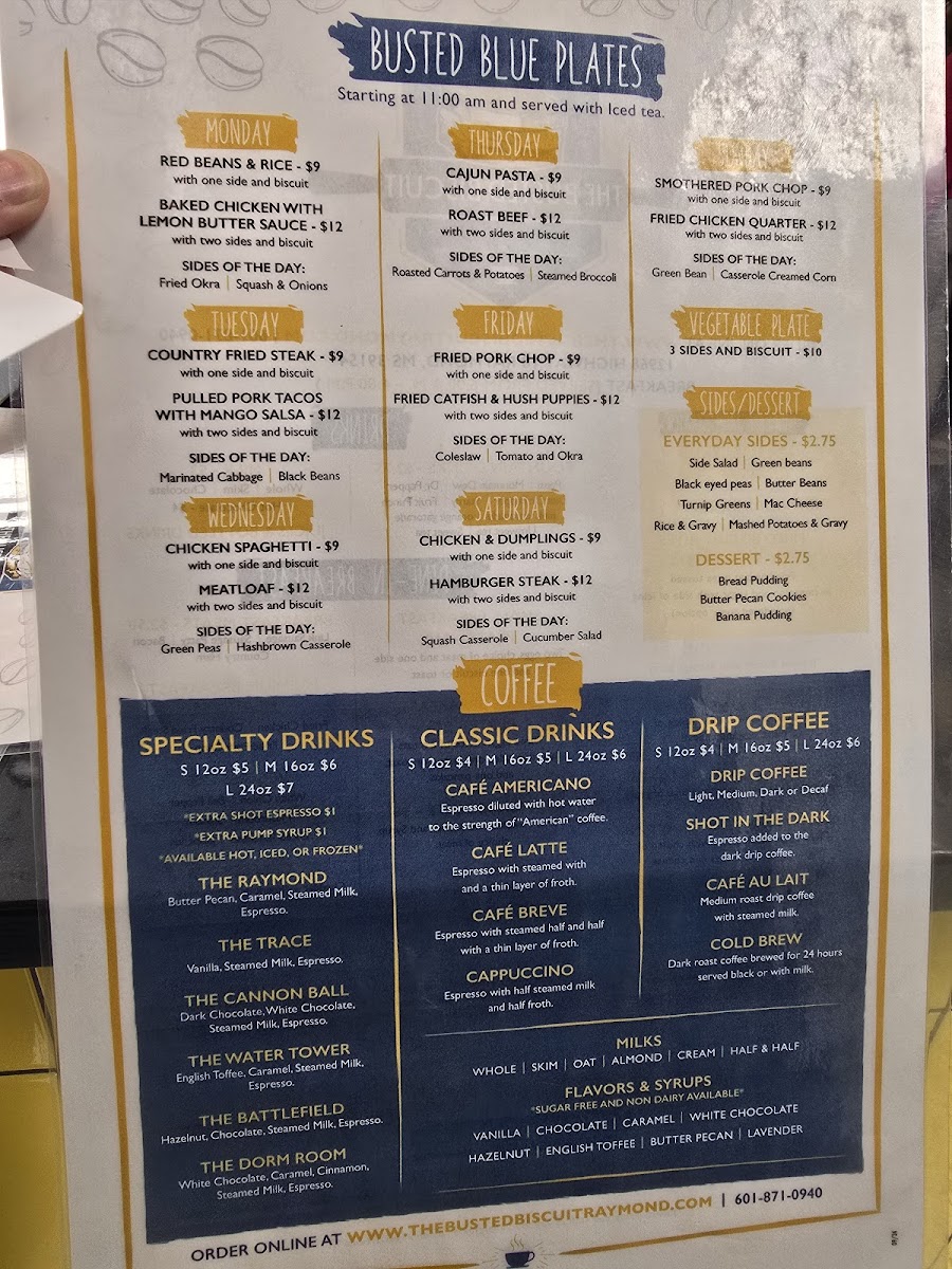 Menu The Busted Biscuit-4