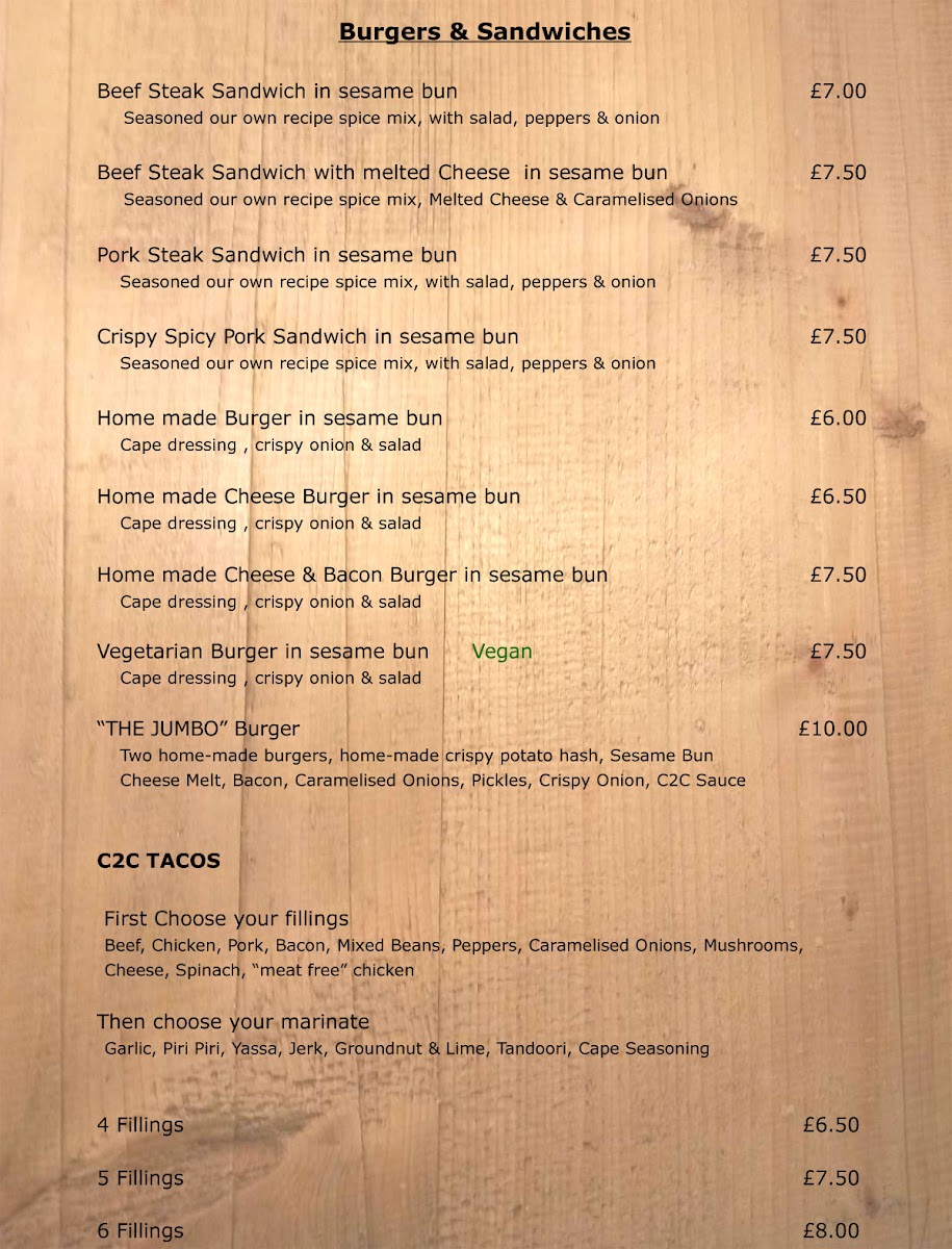 Menu The Butchers Tap-2