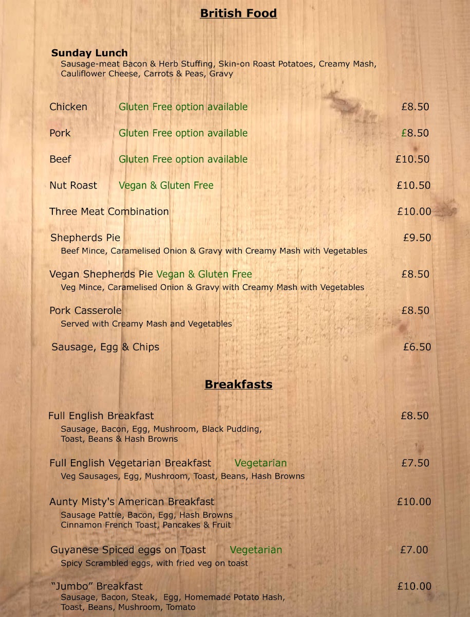 Menu The Butchers Tap-4