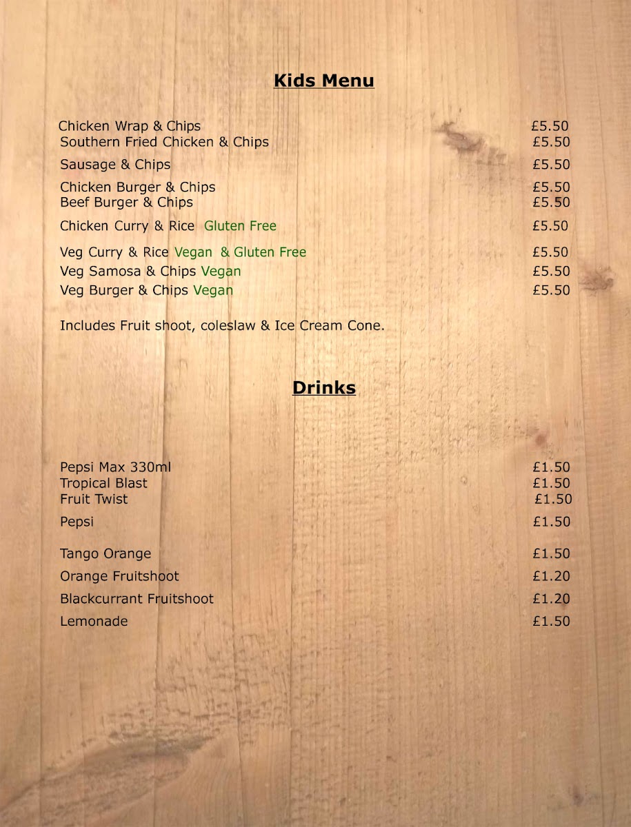 Menu The Butchers Tap-6