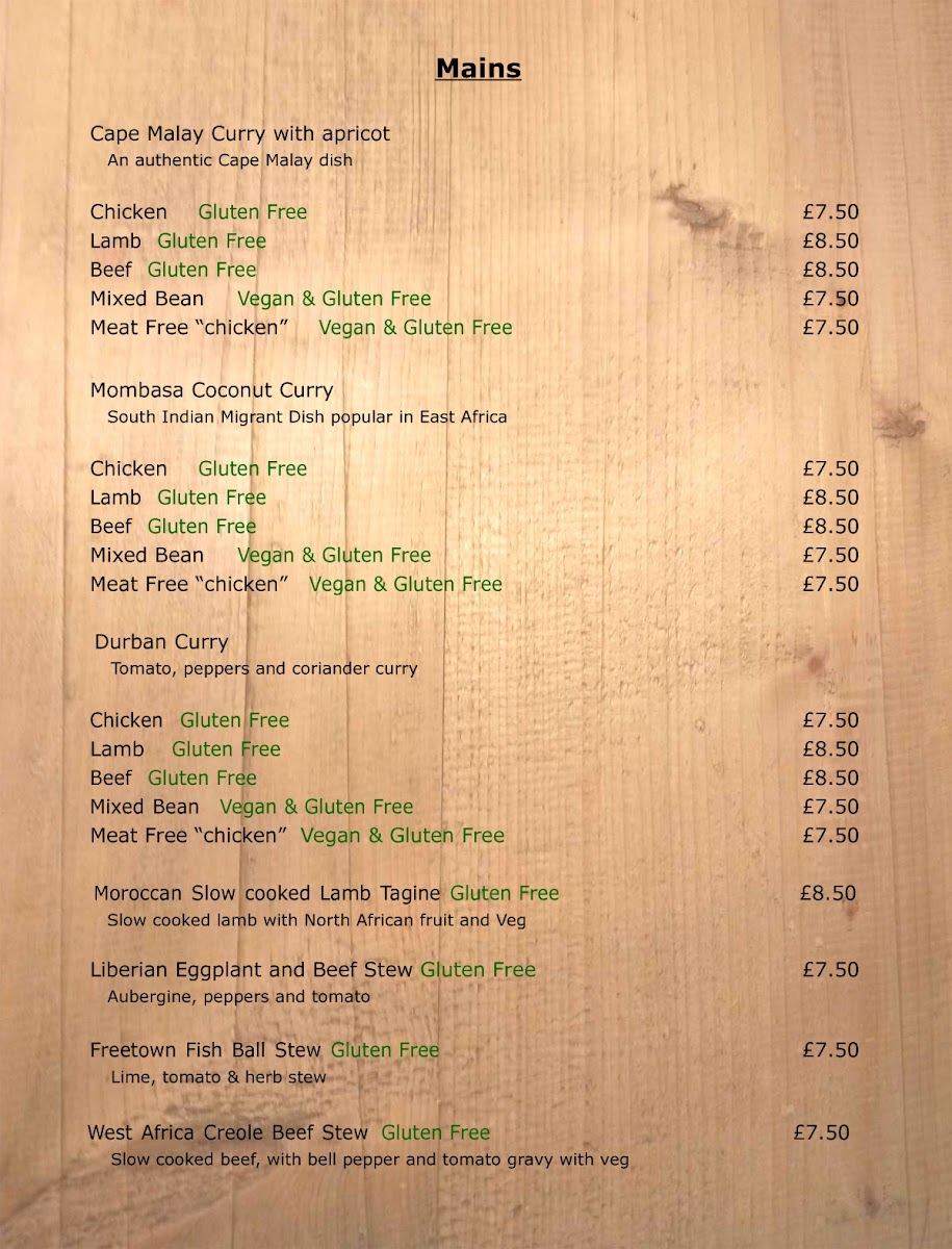 Menu The Butchers Tap-7