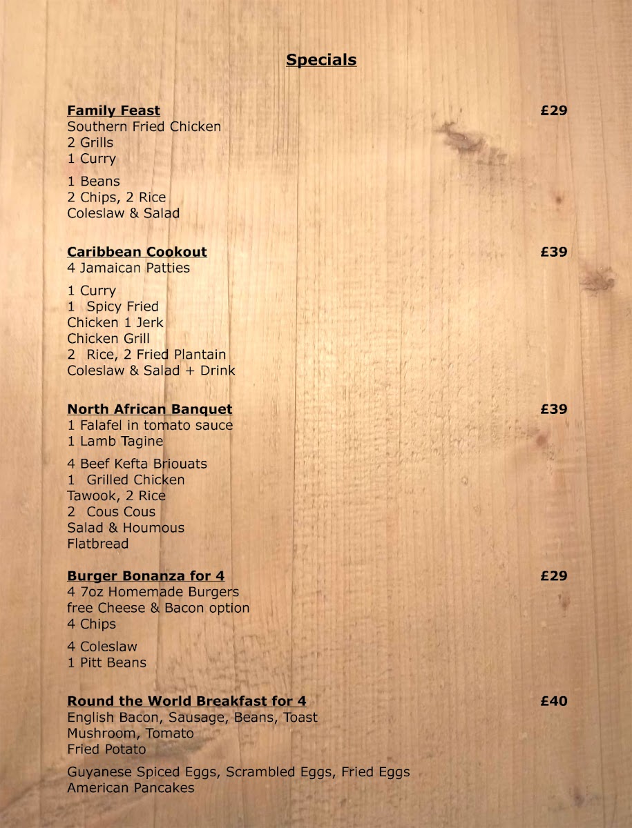 Menu The Butchers Tap-9