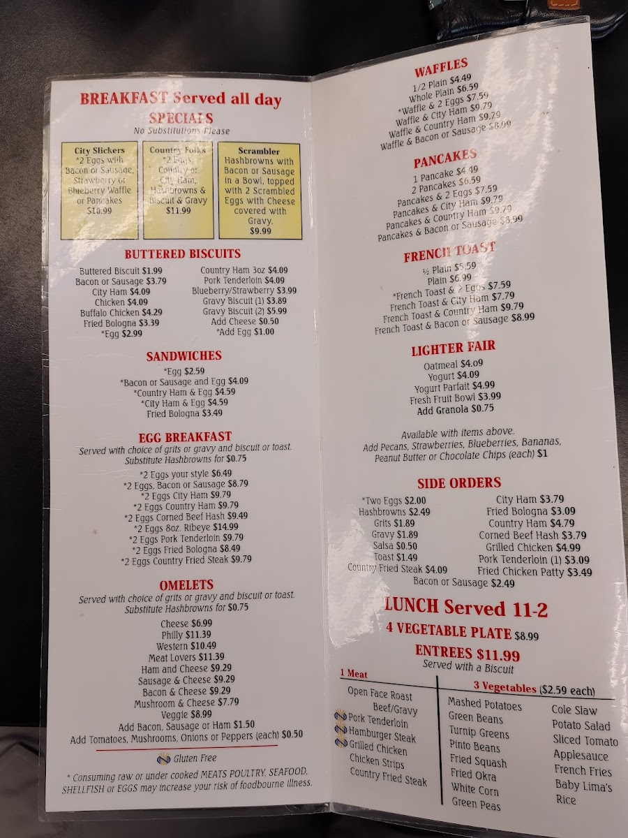 Menu The Buttered Biscuit-10