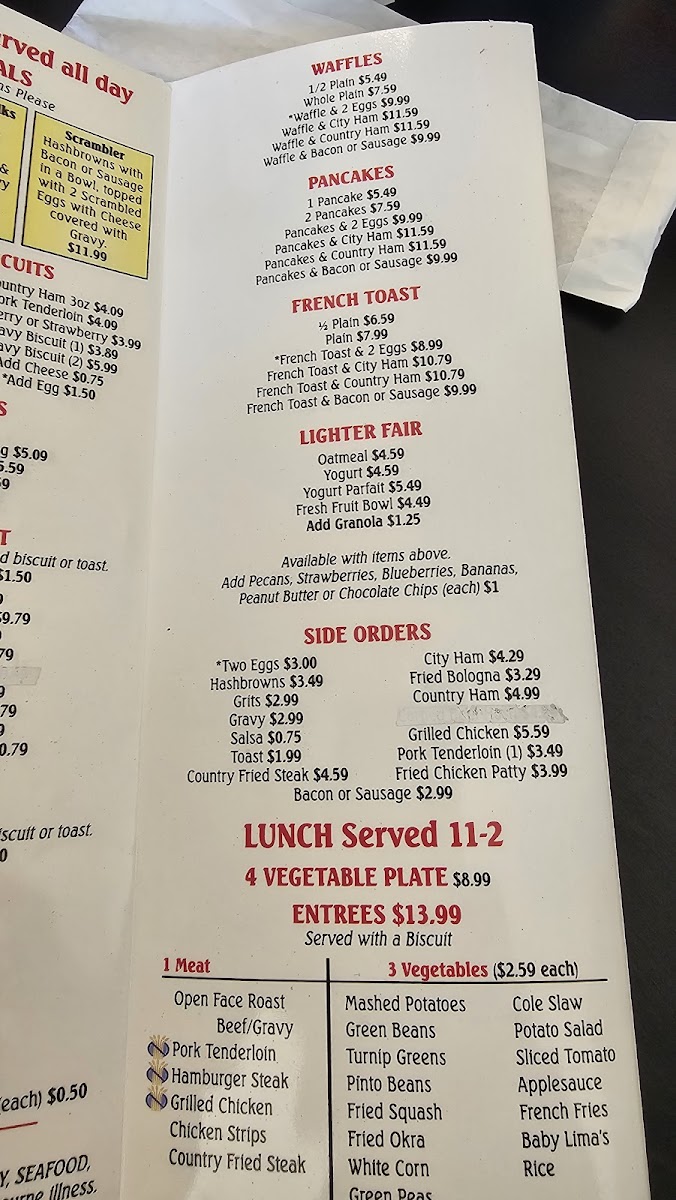 Menu The Buttered Biscuit-9