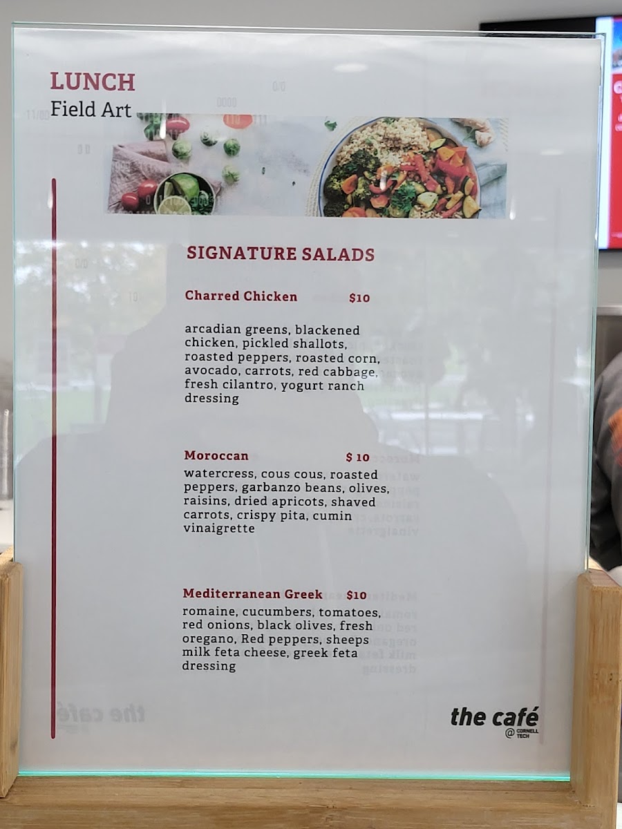 Menu The Cafe At Cornell Tech-2