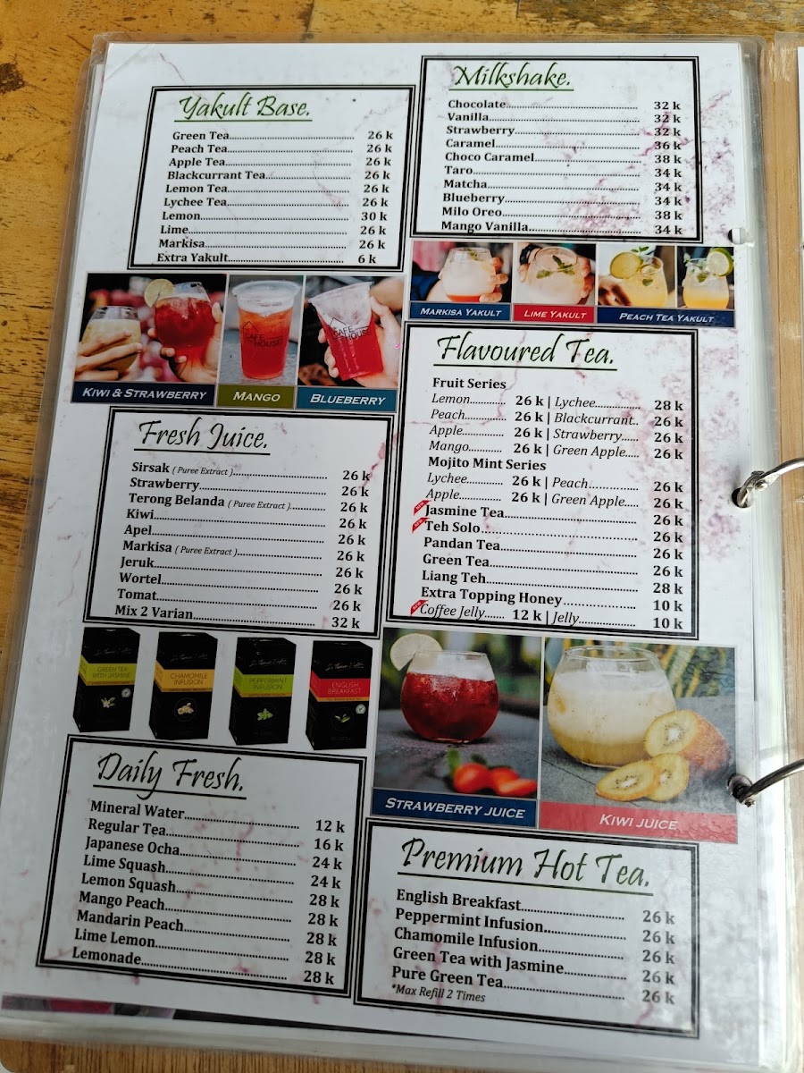 Menu The Cafe House-6