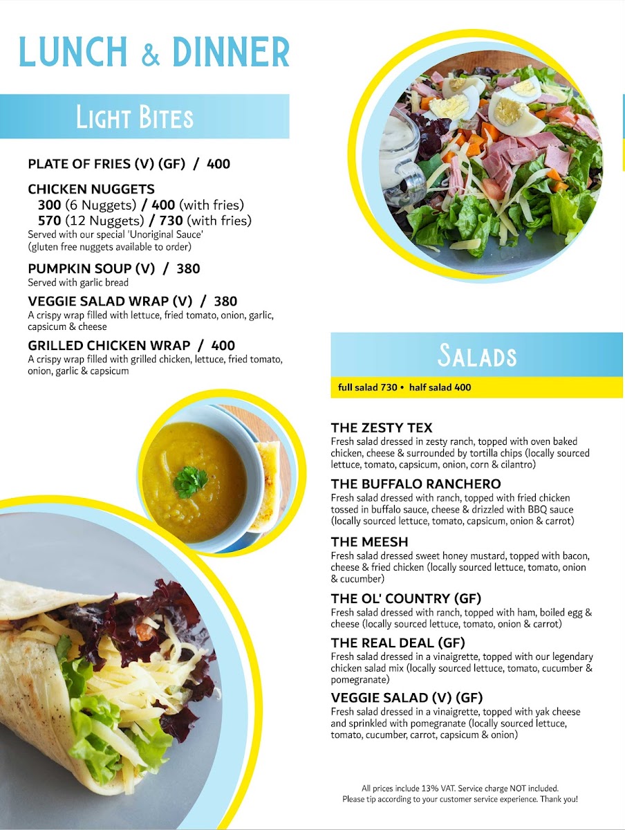 Menu The Cafe Of Bethesda-3
