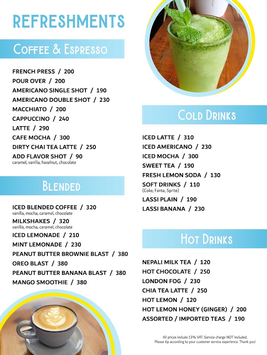 Menu The Cafe Of Bethesda-4