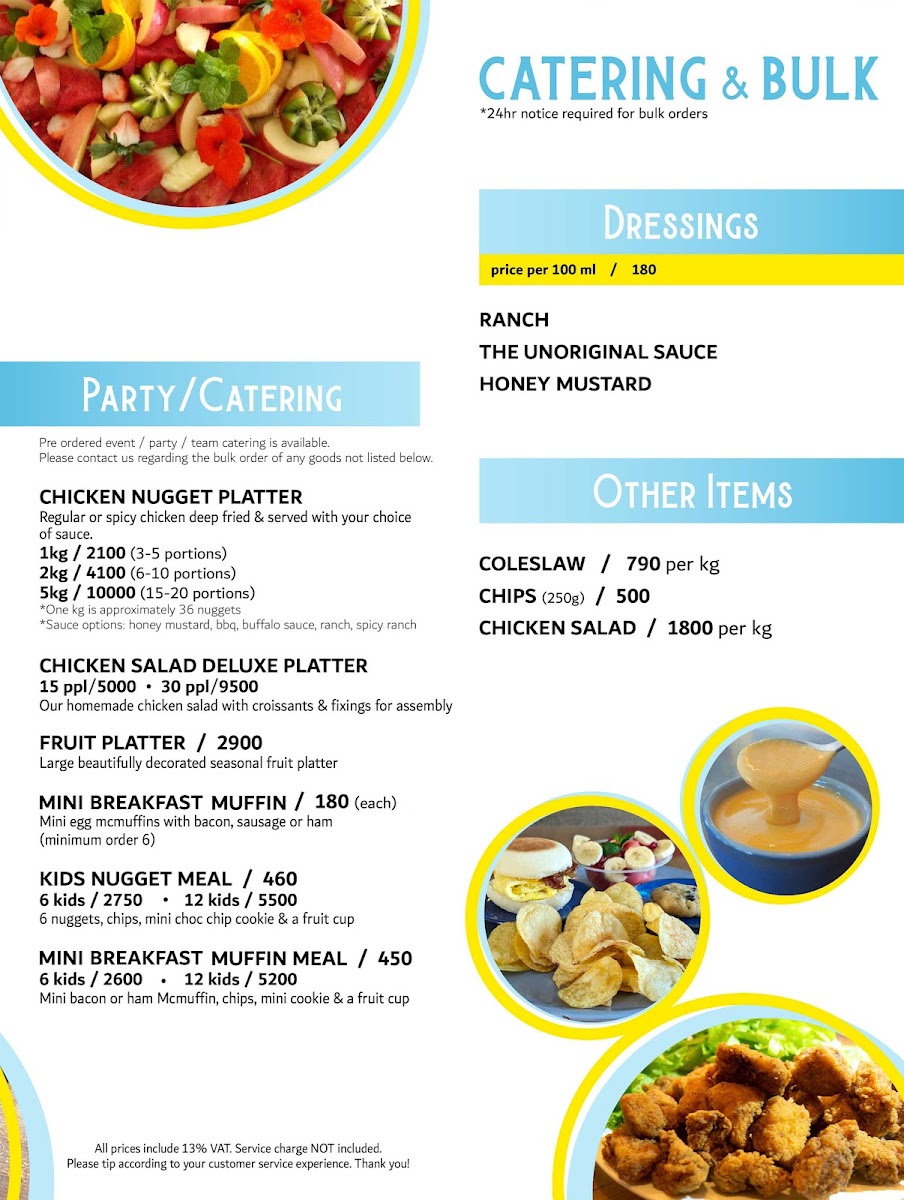 Menu The Cafe Of Bethesda-6