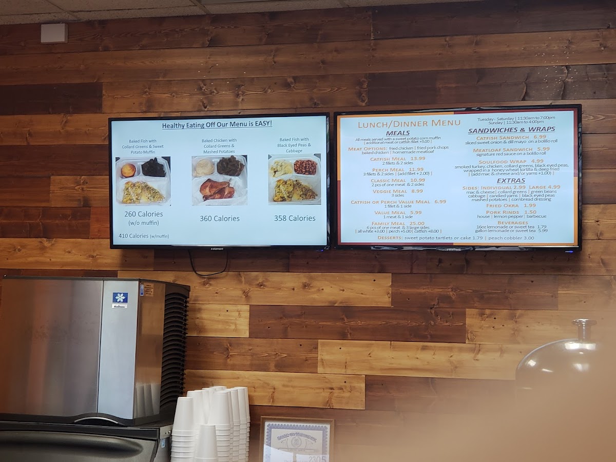 Menu The Candied Yam Delightful Southern Cuisine (44Th Street)-7