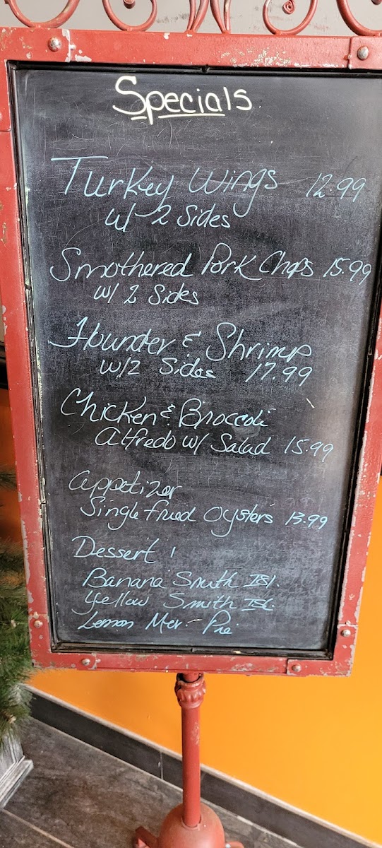 Menu The Candied Yam-4