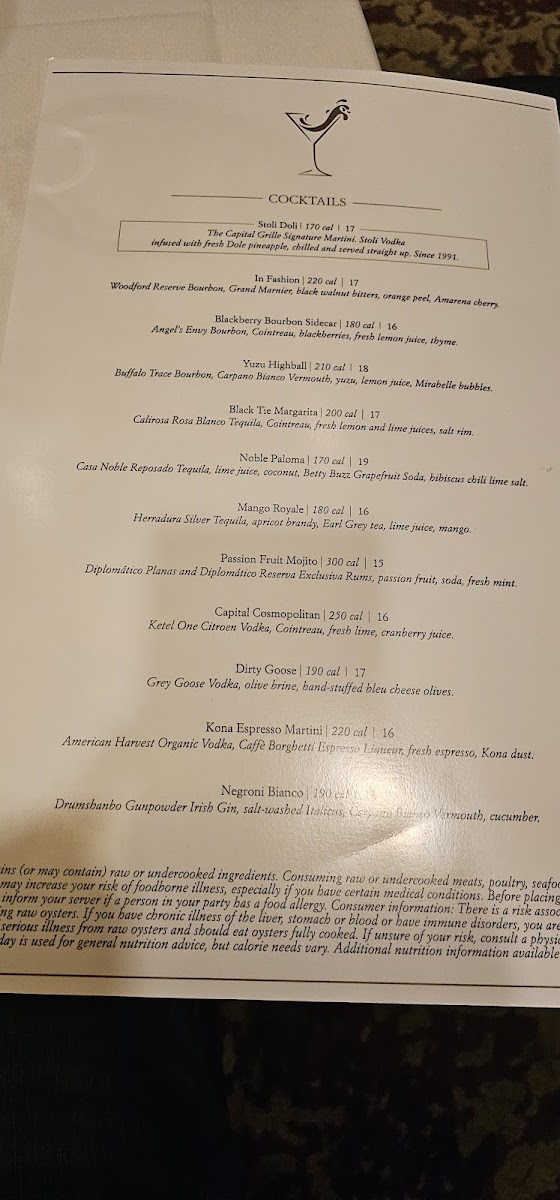 Menu The Capital Grille-7