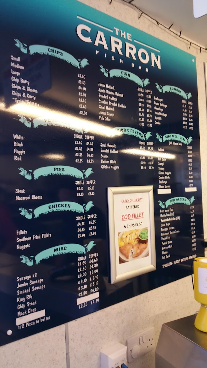 Menu The Carron-6