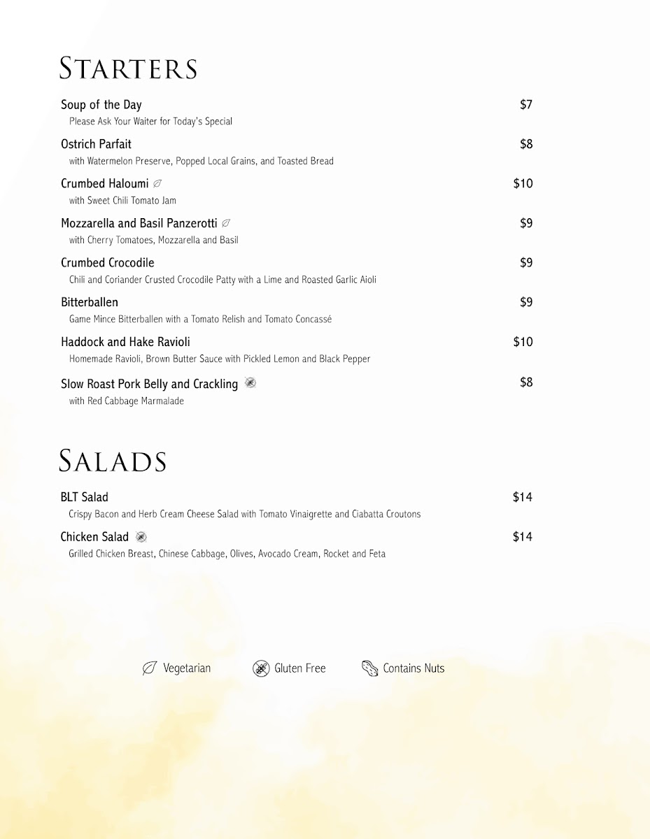 Menu The Cassia Restaurant-5