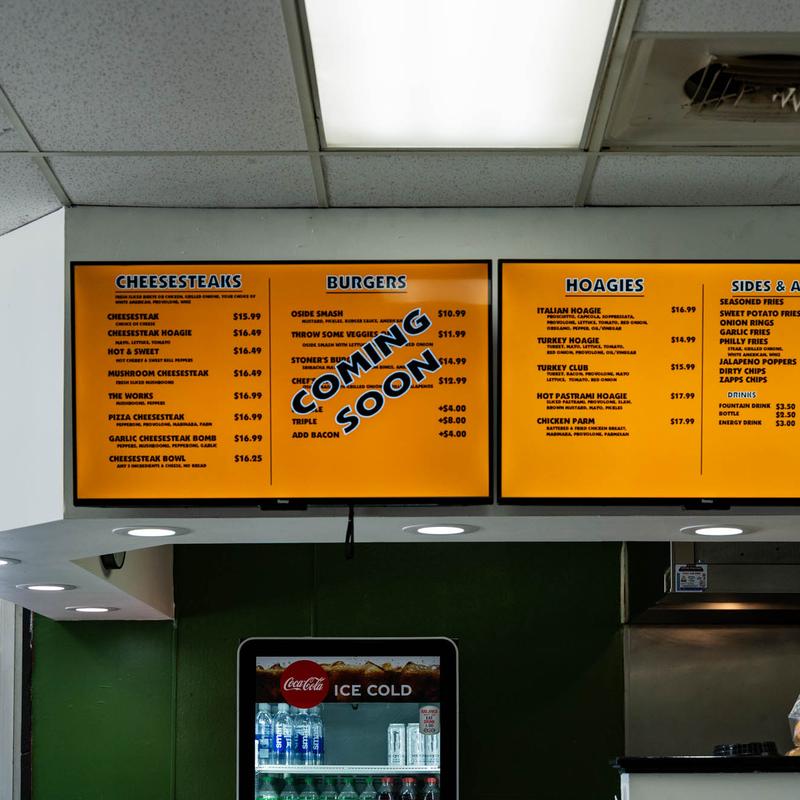 Menu The Cheesesteak Grill-1