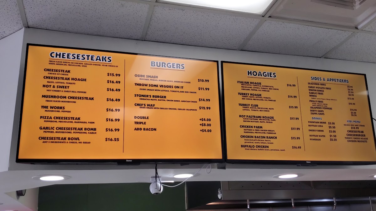 Menu The Cheesesteak Grill-2