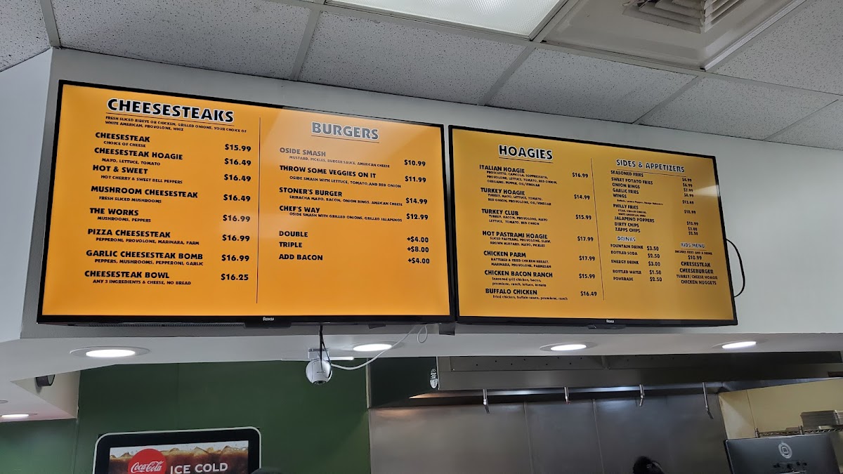 Menu The Cheesesteak Grill-5