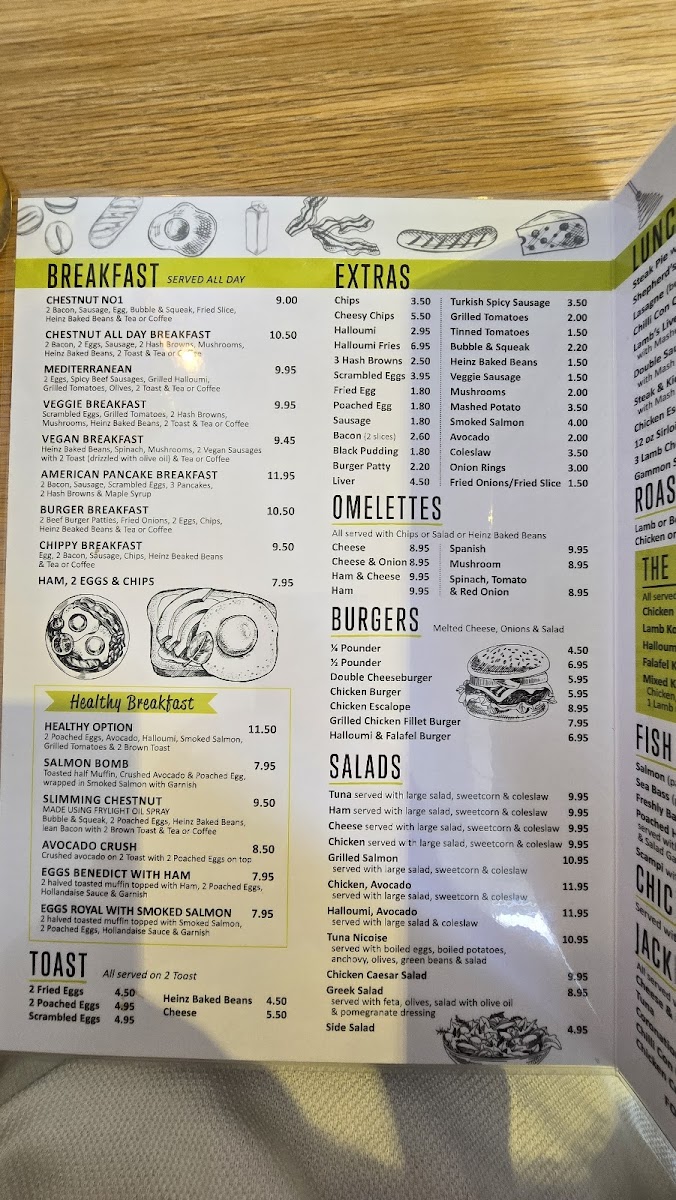 Menu The Chestnut-2
