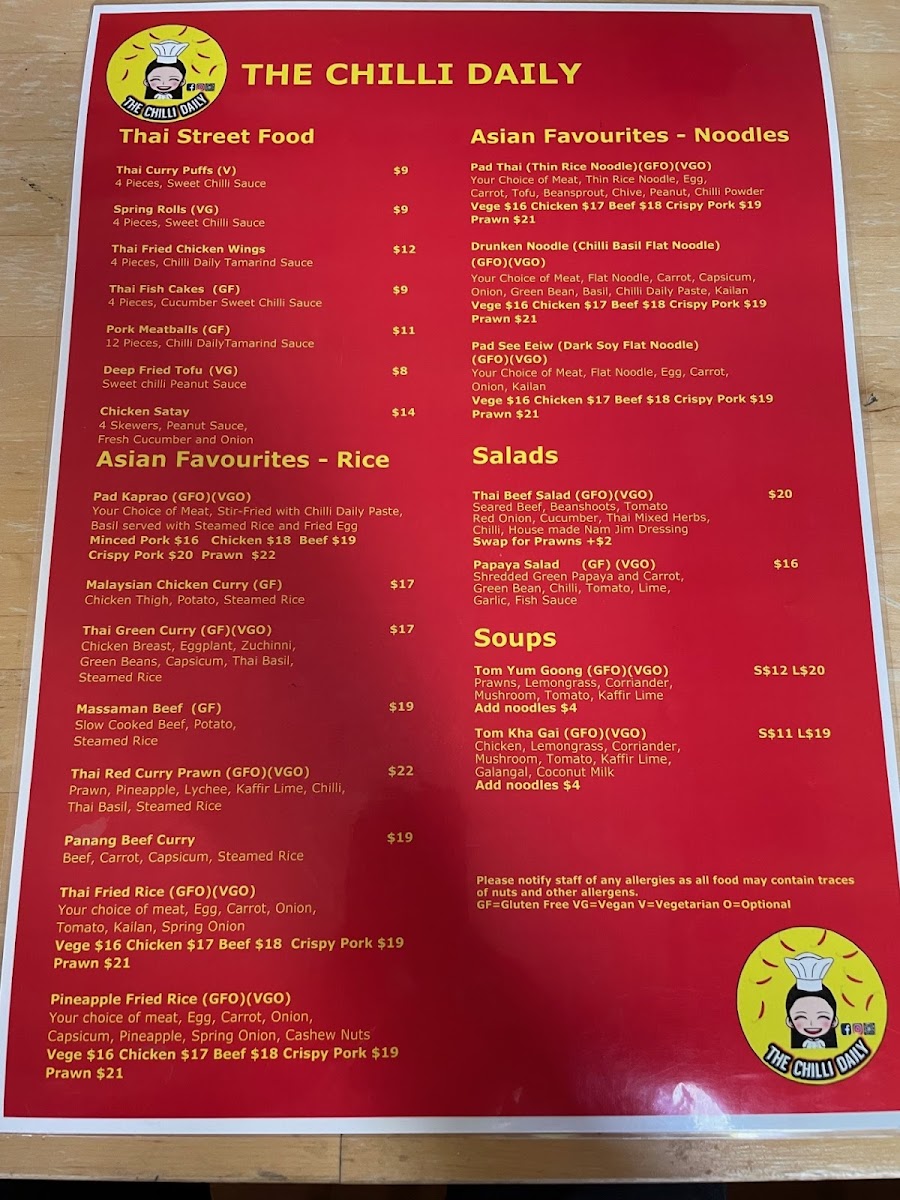 Menu The Chilli Daily-2