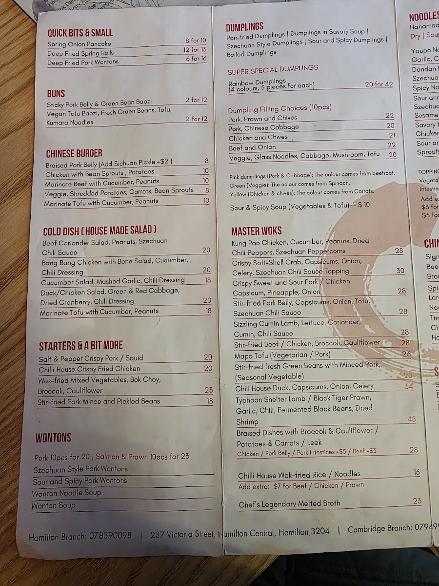 Menu The Chilli House Cambridge-3