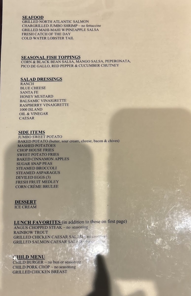 Menu The Chop House-2