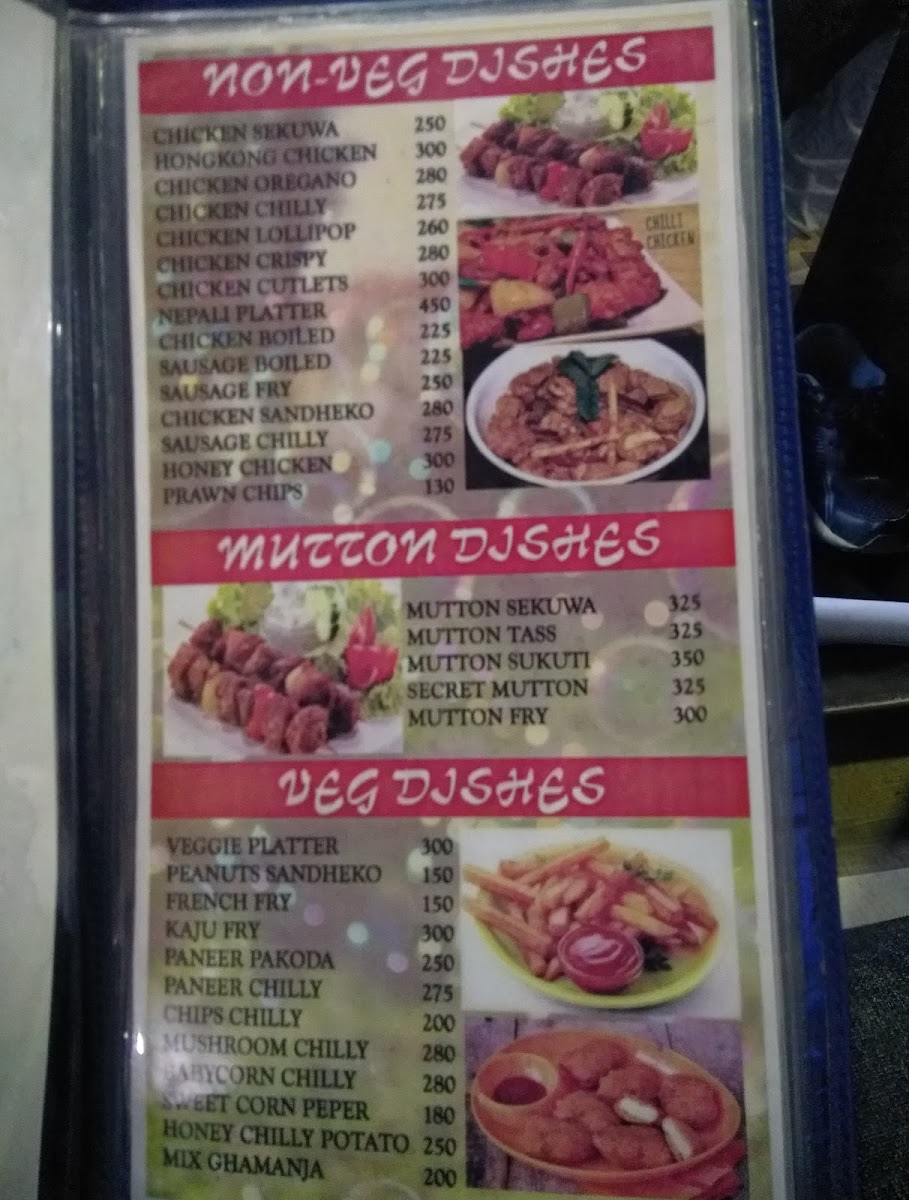 Menu The Classic Lounge And Restaurant-1