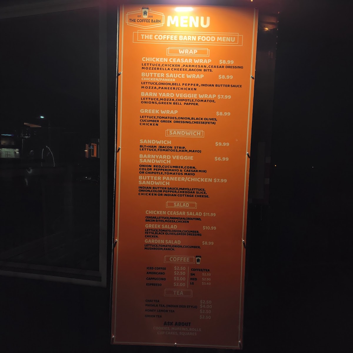 Menu The Coffee Barn-3