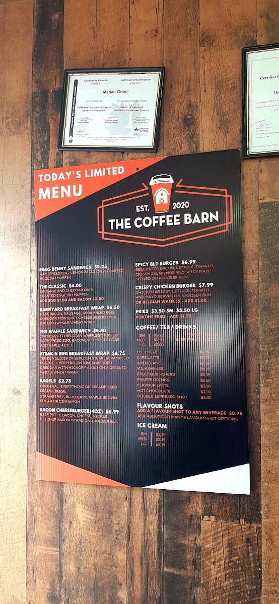 Menu The Coffee Barn-5