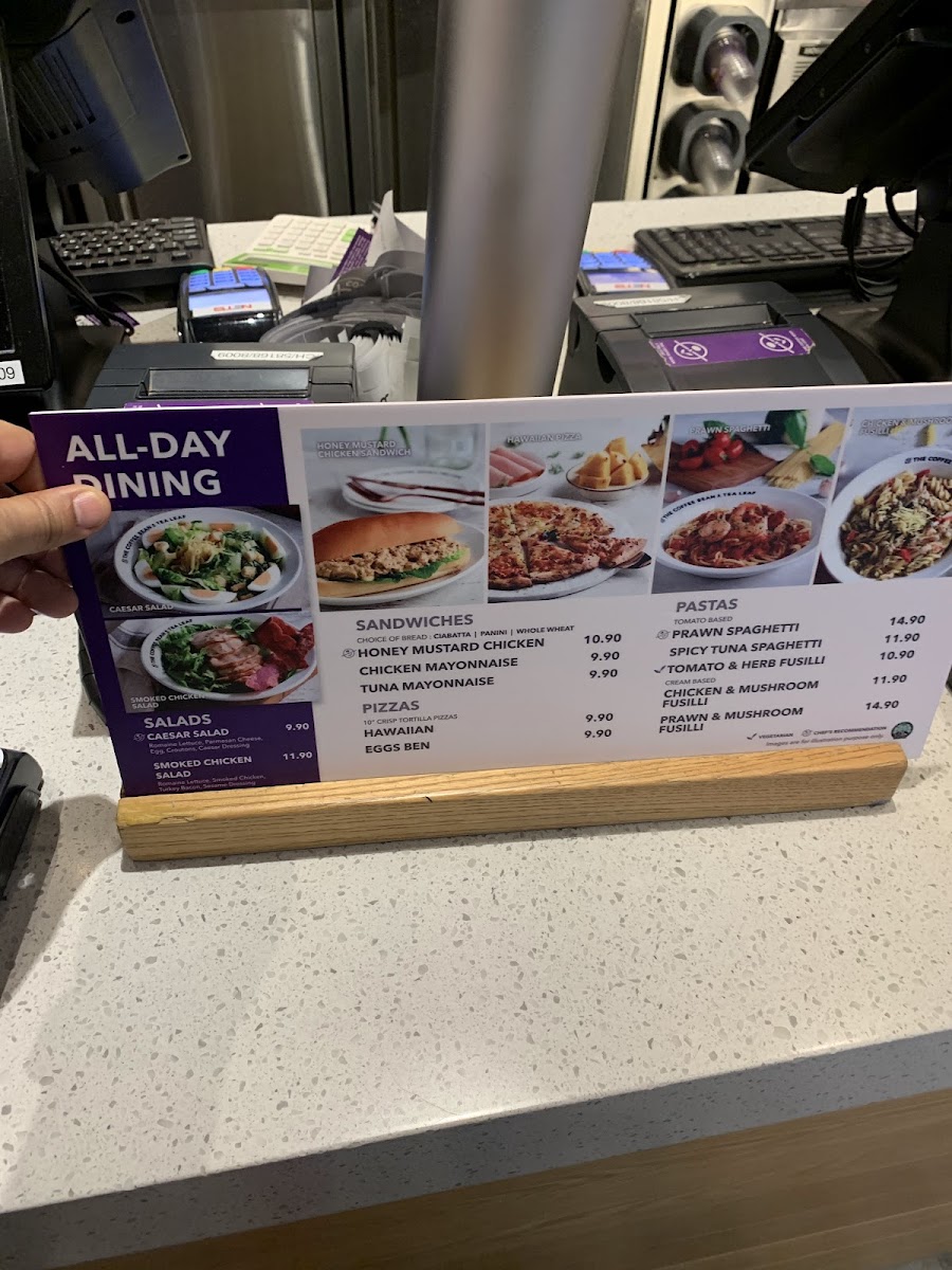 Menu The Coffee Bean & Tea Leaf - Forum-1