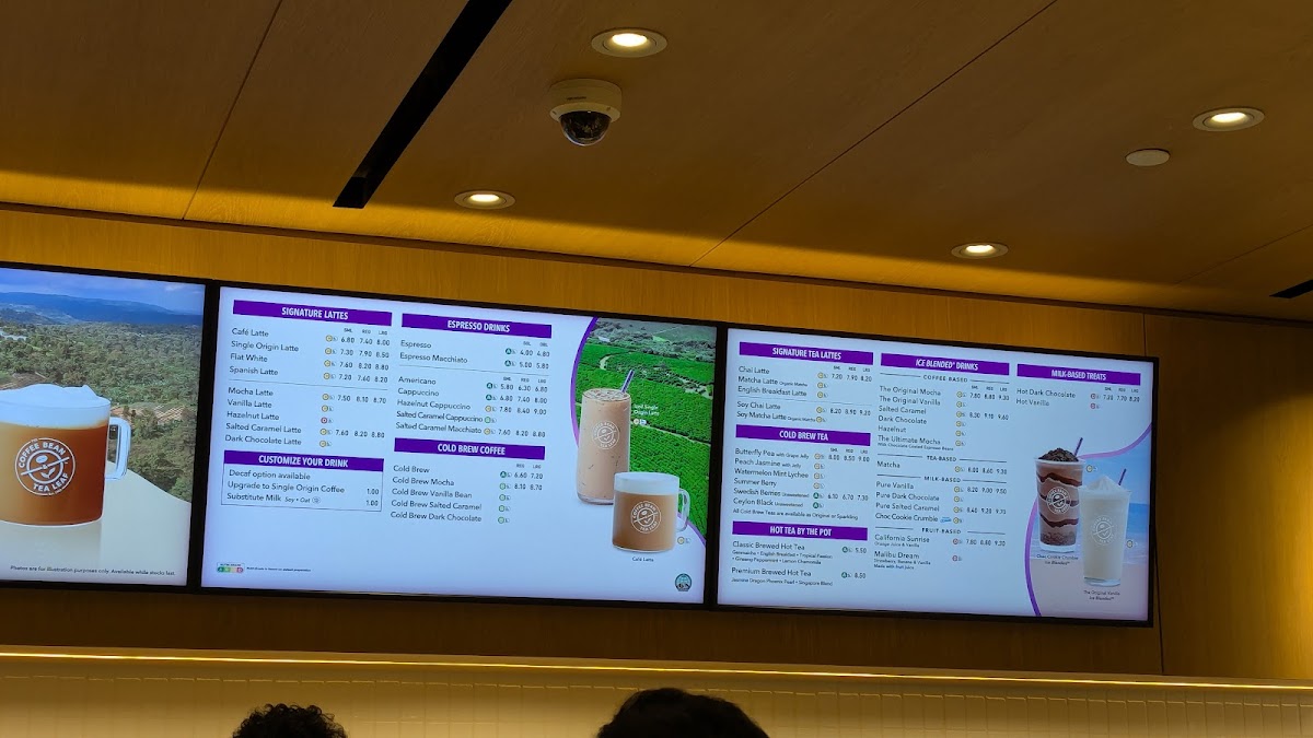 Menu The Coffee Bean & Tea Leaf - Forum-3