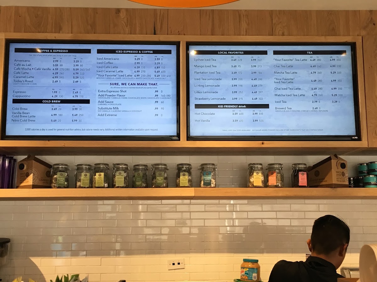 Menu The Coffee Bean & Tea Leaf Ka Makana Ali'i-10