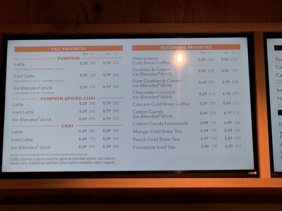 Menu The Coffee Bean & Tea Leaf Ka Makana Ali'i-5