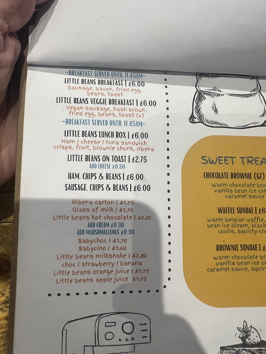 Menu The Coffee Bean.-1